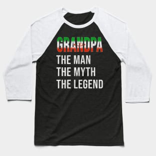 Grand Father Iranian Cat Grandpa The Man The Myth The Legend - Gift for Iranian Cat Dad With Roots From  Iran Baseball T-Shirt